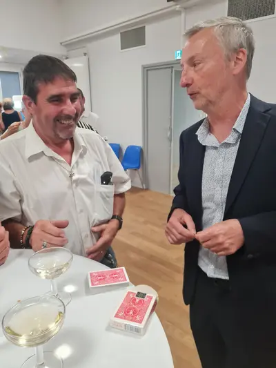 Close-up pour une soirée d'entreprise