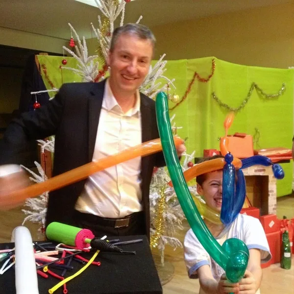 Sculpture sur ballons en animation